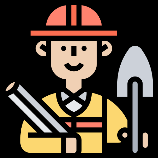 Construction and Manufacturing Industry Icon