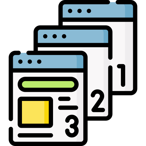 Version Control Icon - A graphic representing version control