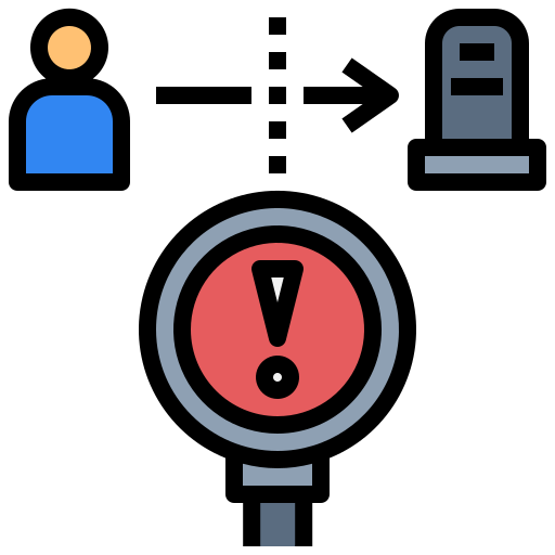 Early Threat Detection Icon - Cybersecurity
